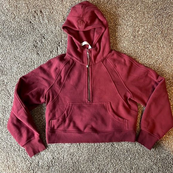 lululemon athletica Tops - Lululemon Scuba Oversized Half-Zip Hoodie